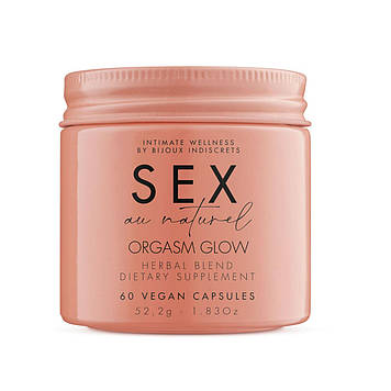 Натуральна харчова добавка для підвищення лібідо Bijoux Indiscrets Sex au Naturel — Orgasm Glow Bomba💣