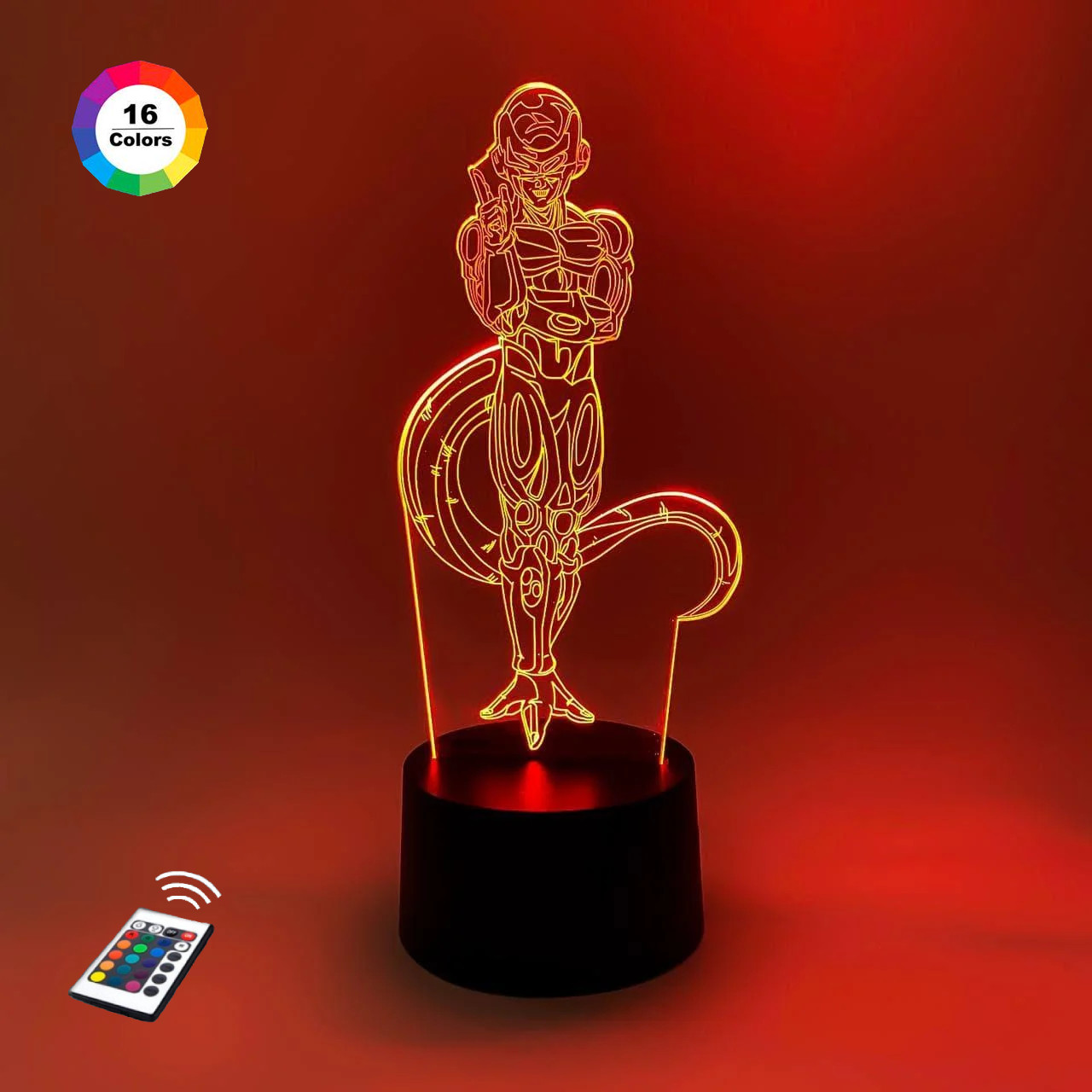 3D світильник нічник з пультом "Фриза" 3DTOYSLAMP