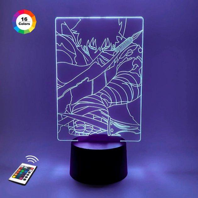 3D світильник нічник з пультом "Сон Джін Ву" 3DTOYSLAMP