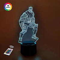 3D світильник нічник з пультом "Колос" 3DTOYSLAMP