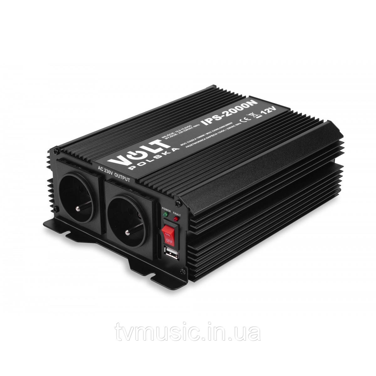 Перетворювач напруги Volt IPS-2000 N 24V/230V 1000/2000W