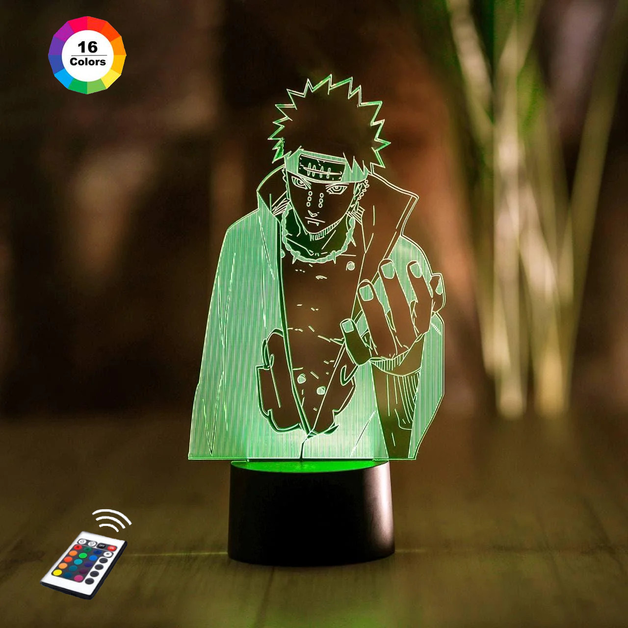 3D світильник нічник з пультом "Пейн" 3DTOYSLAMP