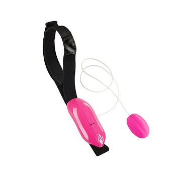 Виброяйце Adrien Lastic Playball для стимуляції точки А, з турборежимом, кріплення до ноги Bomba💣