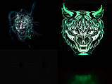 Змінна пластина для 3D каганця "Вовк - 2" 3DTOYSLAMP, фото 3