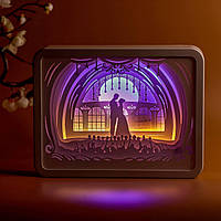 3D настільна картина-нічник "Мюзикл" 3DTOYSLAMP