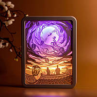 3D настільна картина-нічник "Мрійники" 3DTOYSLAMP