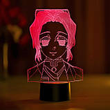 3D світильник нічник з пультом "Шинобу Кочо" 3DTOYSLAMP, фото 3