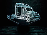 Змінна пластина для 3D світильників "Автомобіль 9" 3DTOYSLAMP, фото 3