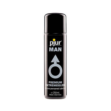 Густа силіконова змазка pjur MAN Premium Extremeglide 250 мл із тривалим ефектом, економна Bomba💣