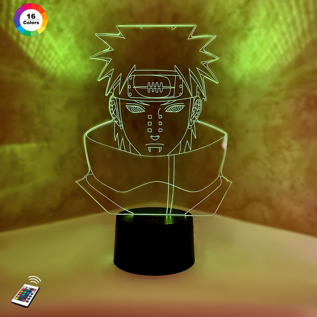 3D світильник нічник з пультом "Пейн 2" 3DTOYSLAMP