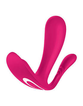 Подвійний смарт-вібратор у трусики Satisfyer Top Secret+ Pink Bomba💣