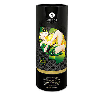 Сіль для ванни Shunga Oriental Crystals Bath Salts ORGANIC – Lotus Flower (500 г) сіль Мертвого моря Bomba💣