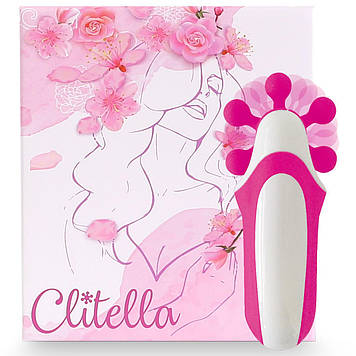 Стимулятор з імітацією оральних пестощів FeelzToys - Clitella Oral Clitoral Stimulator Pink Bomba💣