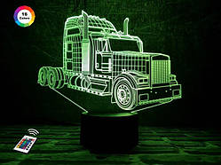 3D світильник нічник з пультом "Автомобіль 13" 3DTOYSLAMP