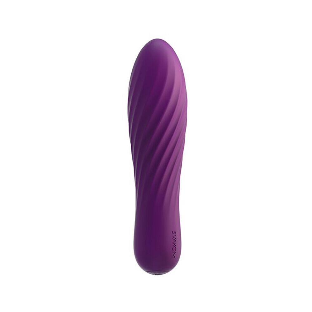 Потужний мінівібратор Svakom Tulip Violet Bomba💣