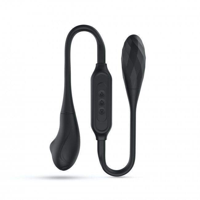 Вібратор на гнучкому зчепленні зі стимуляцією пальчиком Dorcel DUAL EXPLORER Bomba💣, фото 1