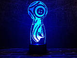 3D світильник нічник з пультом "FIFA" 3DTOYSLAMP, фото 4