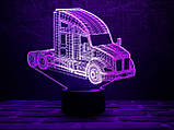 3D світильник нічник з пультом "Автомобіль 17" 3DTOYSLAMP, фото 4