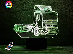 3D світильник нічник з пультом "Автомобіль 28" 3DTOYSLAMP