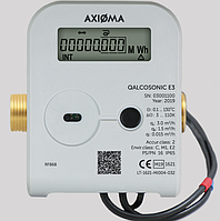 Ультразвуковой теплосчетчик QALCOSONIC E3 15 0,6 M-BUS 130°С Axioma Metering (Литва)