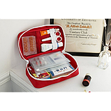 Аптечка органайзер у дорогу велика. Червона, фото 4