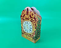 Новогодняя коробка для конфет №225 (700гр) Часы (1 шт) (Grig)