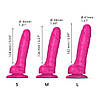 Реалістичний фалоімітатор Strap-On-Me Sliding Skin Realistic Dildo Fuchsia L, ефект рухливої шкіри Bomba💣, фото 6