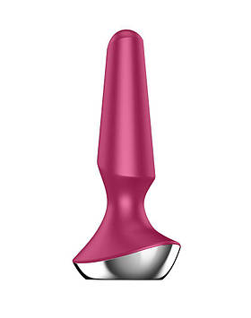 Анальна смарт-вібропробка Satisfyer Plug-ilicious 2 Berry Bomba💣