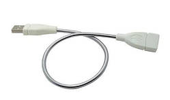 Гнучкий металевий USB подовжувач