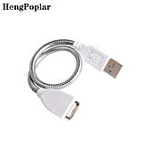 Гнучкий металевий USB подовжувач, фото 9