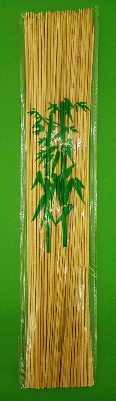 Палички для шашлику бамбукові (100 шт.) 40 см 2.5 mm, шпажки, дерев'яні шампури