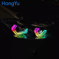 Багатоколірні ангельські оченята Iconic Crystal Angel Eyes RGB BMW F01 F002 F04 F10 F11 F30 F31 F31 F34 і тд