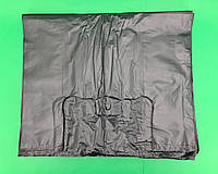 Пакет майка полиэтиленовая Мега Багажка (54*90) черная (50 шт) полиэтиленовый, пакеты с ручками большие