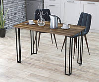 Обеденный стол MebelProff Сквер 120-65 с заруглёнными углами, стол в гостиную, кухню