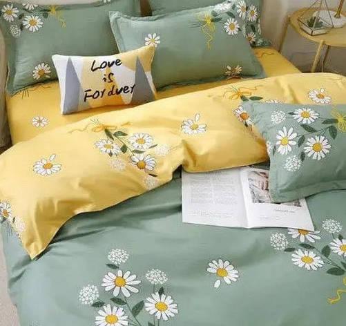 Полуторний комплект постільної білизни із Бязі Голд "Анастасія", фото 1