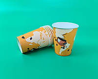 Стакан из бумаги 250 мл Харьков (50 шт) одноразовый картонный бумажный для кофе чая напитков