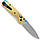 Ніж Benchmade 535 Bugout Custom Brass, фото 3
