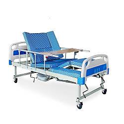 Медичне ліжко з туалетом E30. Функціональне ліжко. Ліжко для реабілітації. Для інваліда.