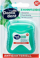 Dontodent Зубна нитка антибактеріальна, 100 м