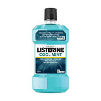 Антисептична рідина для полоскання рота Listerine Cool Mint, яка знищує 99% мікробів, що викликають неприємний