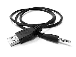 Кабель USB-AUX USB-AUX-SH-013 Kабель-перехідник USB 2,0 — AUX jack 3.5 мм для електроніки