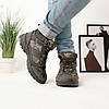 Чоловічі непромокаючі черевики на зиму хакі, фото 6