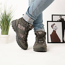Зимові чоловічі черевики з якісної еко шкіри, фото 4