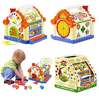 Развивающая игрушка сортер 9196 теремок для малышей. ( ki - 7047 )