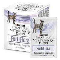 ФОРТИФЛОРА ПРОБИОТИК FORTIFLORA PROBIOTIC PRO PLAN пробиотик для взрослых кошек и котят, 30 пакетиков по 1 гр.