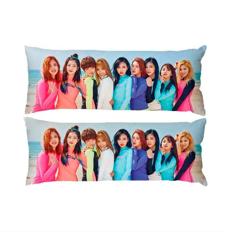 Подушка дакімакура Twice K-pop All декоративна ростова подушка для обіймання