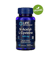 Life Extension, NAC, N-ацетил-L-цистеин, 600 мг, 60 капсул