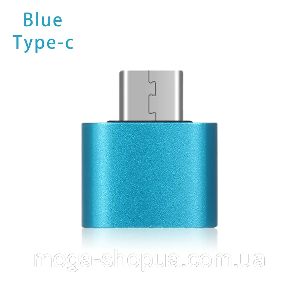Адаптер OTG Type-C — USB. Перехідник для з'єднання пристроїв Type-C OTG адаптер VE33-C, фото 1