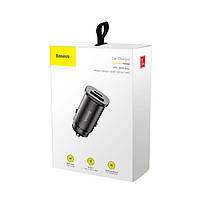 Автомобільний зарядний пристрій BASEUS PPS QC4.0/PD, 1USB/1Type-C, 30W, 5A, фото 6