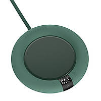 Подставка с подогревом для чашки Heating Cup с тремя режимами подогрева (зеленая)